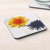 Dandelion und Shadow Coercnm Getränkeuntersetzer (Linke Seite)