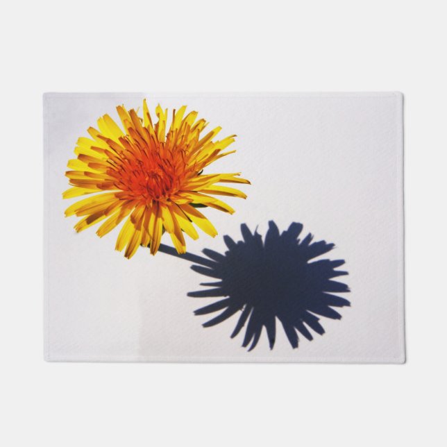 Dandelion und Shadow dmcna Fußmatte (Vorderseite)