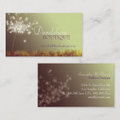 Dandelion Unique Fashion Salon Visitenkarte (Vorne/Hinten)