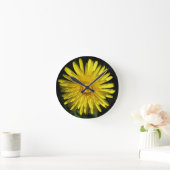 Dandelion Wall Clock Runde Wanduhr (Zuhause)