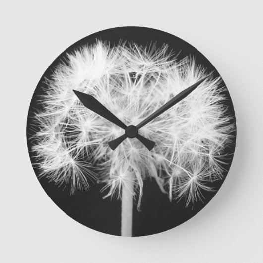 Dandelion Wall Clock Runde Wanduhr (Vorderseite)