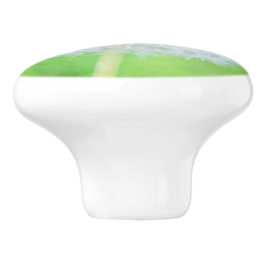 Dandelion - Weckte einfach die Schönheit auf Keramikknauf (Seitenansicht)