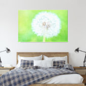 Dandelion - Weckte einfach die Schönheit auf Leinwanddruck (Insitu (Schlafzimmer))