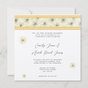 Dandelion Wedding Einladung