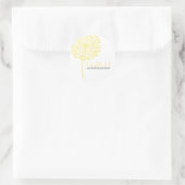 Dandelion Wedding Stickers (Tasche)
