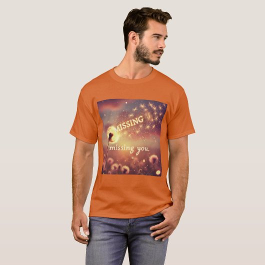 Dandelion Whisper Mens Tshirt (Vorne ganz)