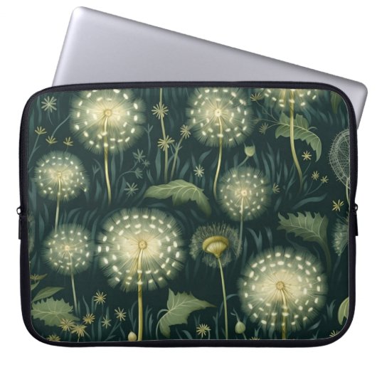 Dandelion Whispers Laptopschutzhülle (Vorderseite)