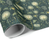 Dandelion Whispers Wrapping Paper Roll Geschenkpapier (Rolleneckpunkt)