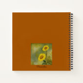 Dandelion-Wildblumen Sokrates Quote Journal Notizblock (Rückseite)