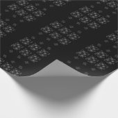 Dandelion, wilde Blume und Honigbienen Geschenkpapier (Ecke)