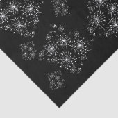 Dandelion, wilde Blume und Honigbienen Seidenpapier (Ausschnitt)