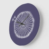 Dandelion Wises Große Wanduhr (Winkel)