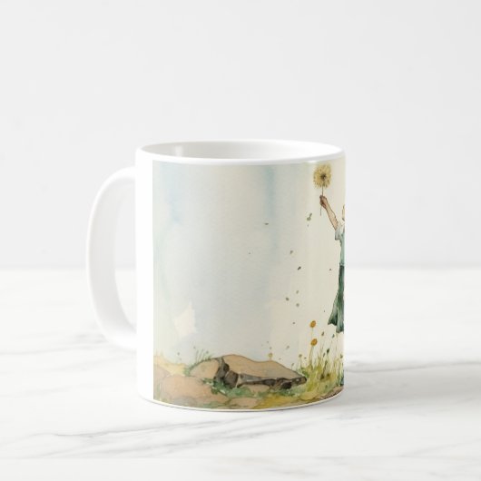 Dandelion Wises Kaffeetasse (Vorderseite Links)
