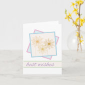 Dandelion Wises Karte (Gelbe Blume)