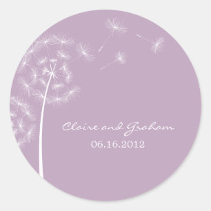 Dandelion Wish Gefallen Sticker oder Umschlag Aufk