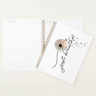 Dandelion Wish Planner Dreamy Sunset Butterflies Planer