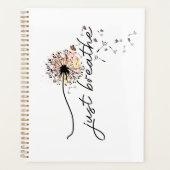 Dandelion Wish Planner Dreamy Sunset Butterflies Planer (Vorderseite)