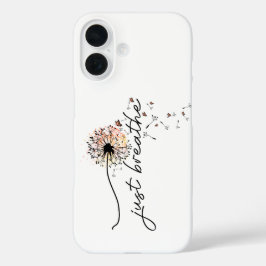 Dandelion Wish Sunset Butterfly Design Yoga iPhone 16 Hülle