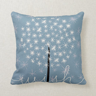 Dandelion Wish throw Kissen