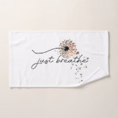 Dandelion Wish Yoga Meditation Badetuch Set (Handtuch)