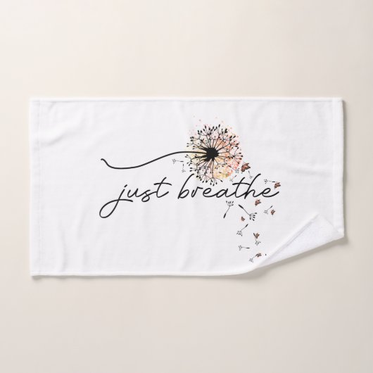 Dandelion Wish Yoga Meditation Badetuch Set (Handtuch)