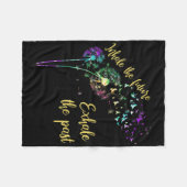 Dandelion Women atmen den künftigen Ausflug der Ve Fleecedecke (Vorderseite (Horizontal))