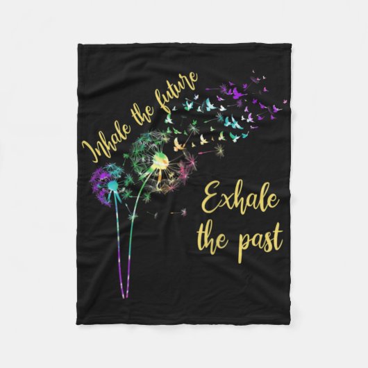 Dandelion Women atmen den künftigen Ausflug der Ve Fleecedecke (Vorderseite)