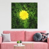 Dandelion Wrapped Canvas Leinwanddruck (Insitu (Wohnzimmer))