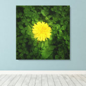 Dandelion Wrapped Canvas Leinwanddruck (Insitu (Holzboden))