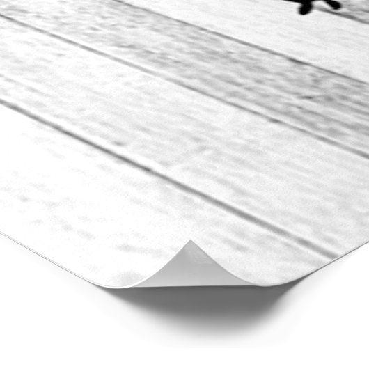 Dandelion wünscht 24" x 24" Poster (Ecke)