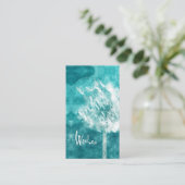 Dandelion wünscht Creative Consultant Business Car Hinweiskarte (Stehend Vorderseite)