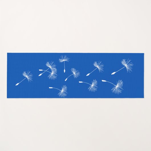 Dandelion wünscht Design Yoga Mat Yogamatte (Vorderseite (Horizontal))