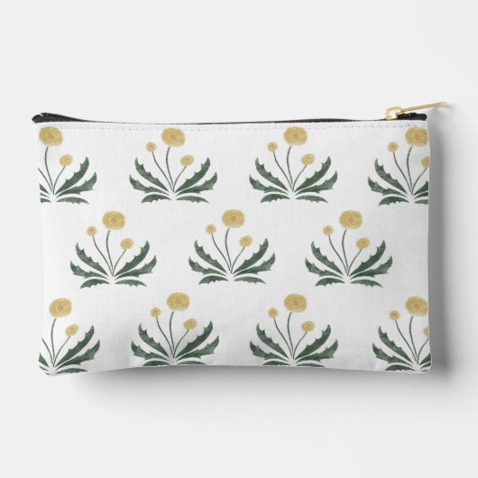 Dandelion Zipper Pouch - Klein Zubehörtasche (Rückseite)