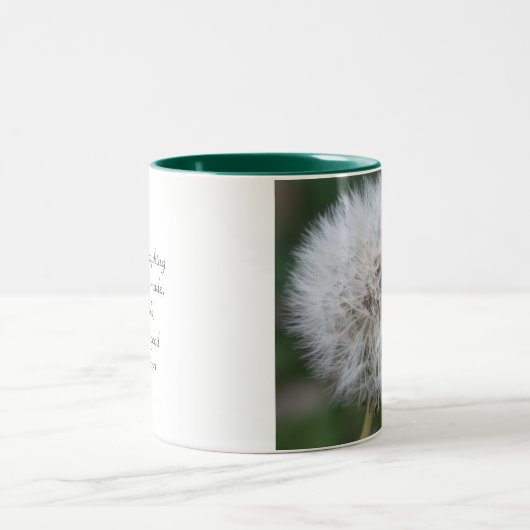 Dandelion Zwei-Tone-Tasse Zweifarbige Tasse (Mittel)