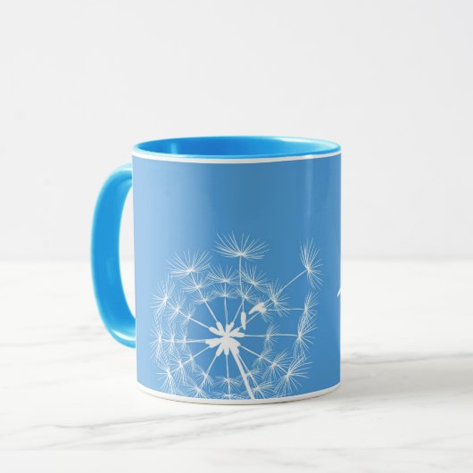 Dandelions flying tasse (Vorderseite Links)