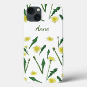 Dandelions Garden Pattern Case-Mate iPhone Hülle (Rückseite)