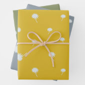 Dandelions Gift Wrap Set Geschenkpapier Set (Beispiel)