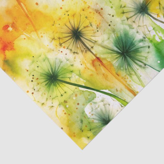DANDELIONS-Papier Seidenpapier (Ausschnitt)
