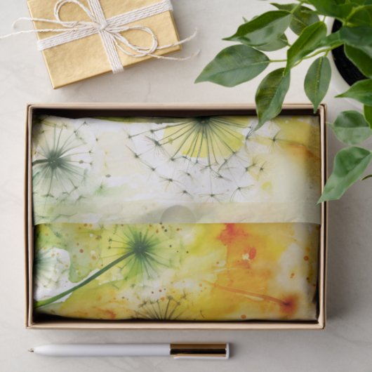 DANDELIONS-Papier Seidenpapier (Geschenk)