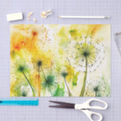 DANDELIONS-Papier Seidenpapier (Handwerk)