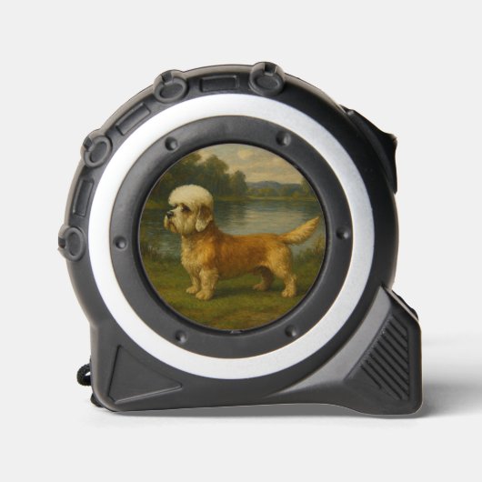 Dandi Dinmont Terrier Maßband (Vorderseite)
