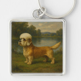 Dandi Dinmont Terrier Schlüsselanhänger