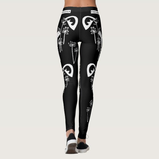 Dandi Löwe-Feld-Leggings Leggings (Rückseite)