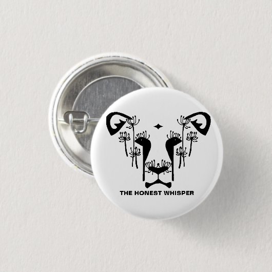 Dandi Löwe-Knopf Button (Vorne & Hinten)