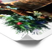 Dandie Dinmont Terrier Art Print Poster (Ecke)