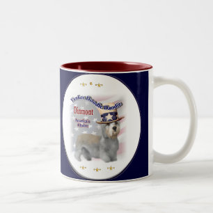 Dandie Dinmont Terrier Gifts Zweifarbige Tasse