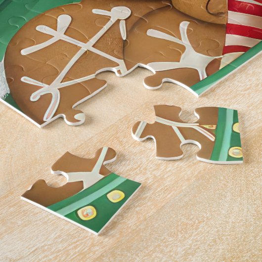 Dandie Dinmont Terrier Holiday Baking: Weihnachten Puzzle (Seite)
