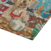 Dandie Dinmont Terrier Holiday Baking: Weihnachten Schneidebrett (Ecke)