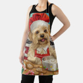 Dandie Dinmont Terrier Holiday Baking: Weihnachten Schürze (InSitu)