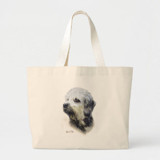 Dandie Dinmont Terrier Jumbo Stoffbeutel